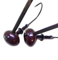 CRL FOOTBALL HEADS BROWN PURPLE CRUSTACEAN