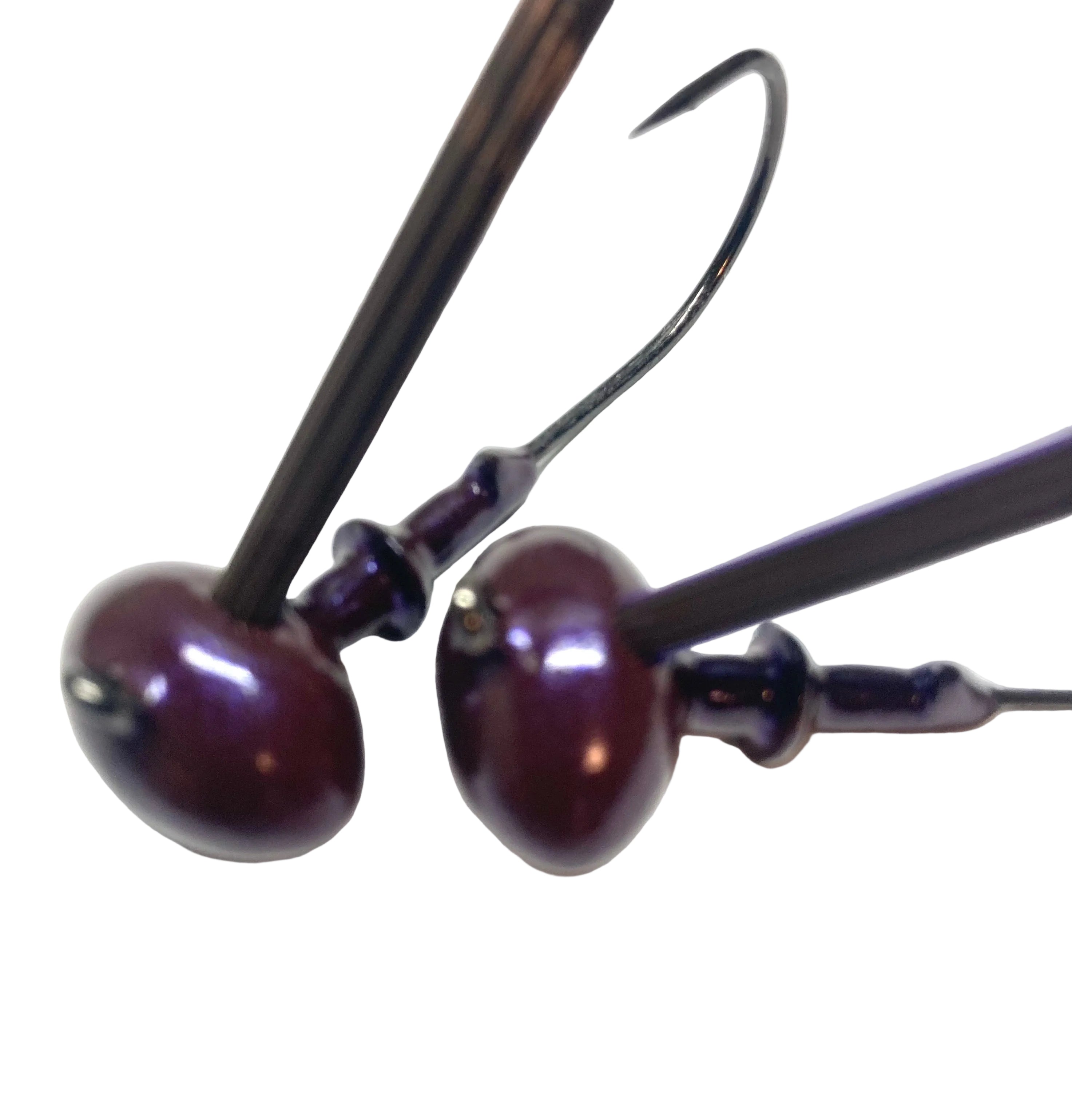 CRL FOOTBALL HEADS BROWN PURPLE CRUSTACEAN