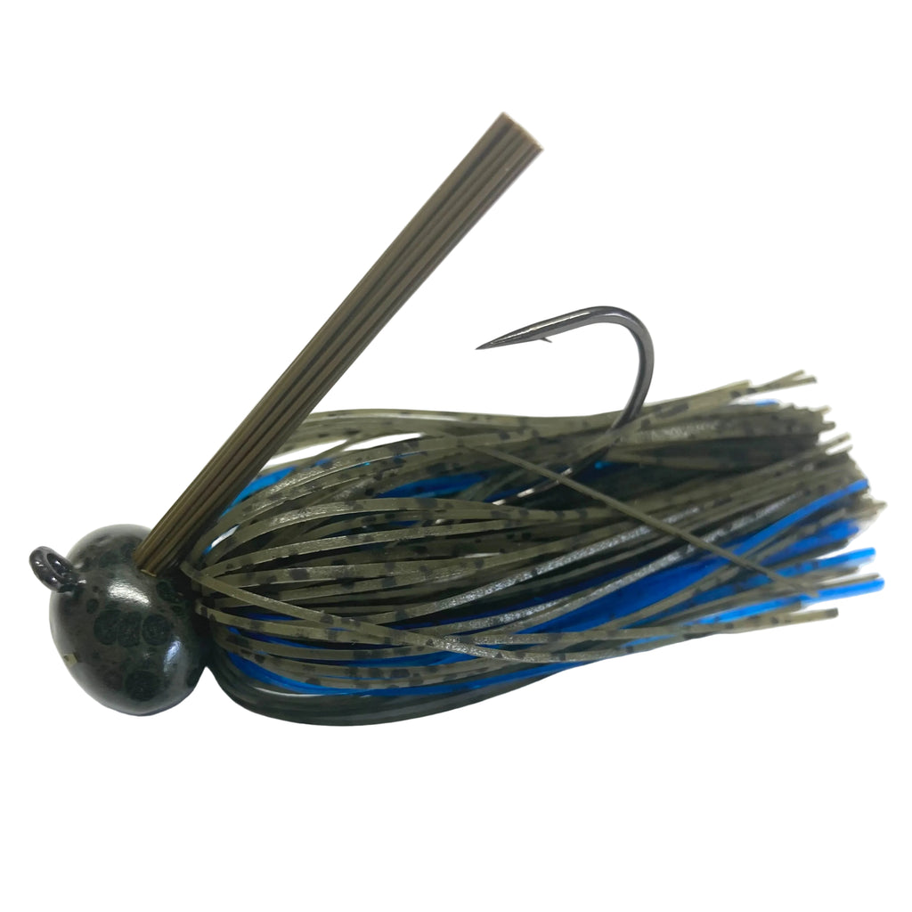 JIGMASTER SILICONE SERIES GREEN PUMPKIN BLUE