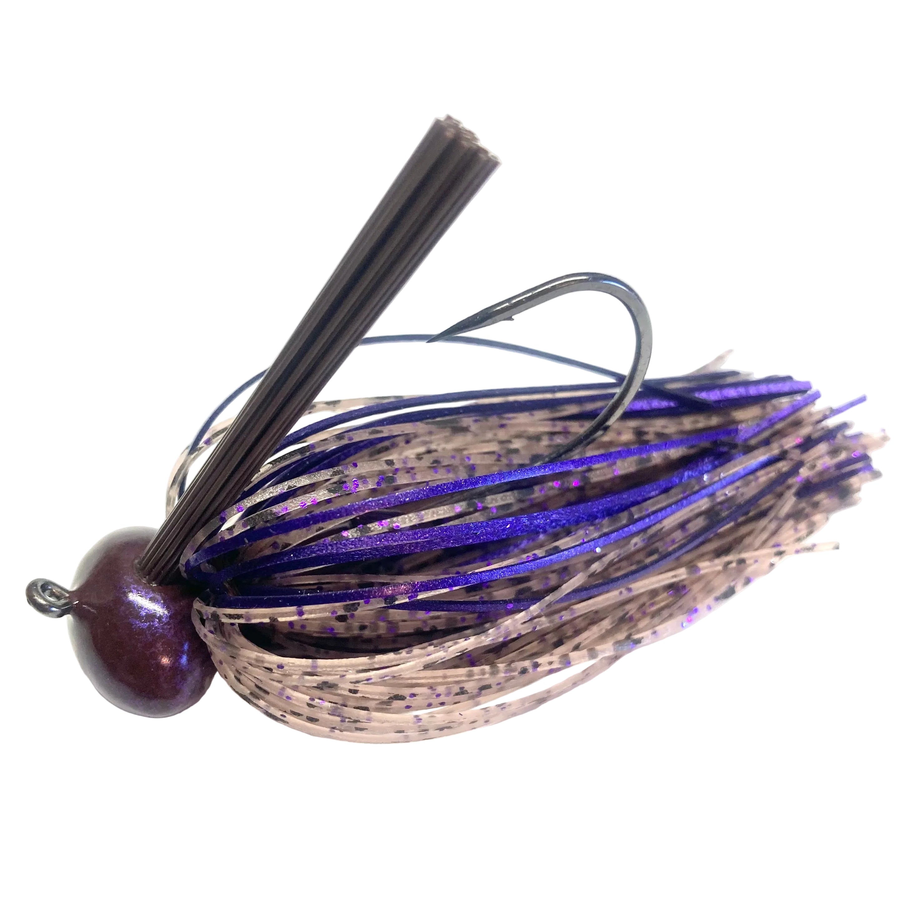 JIGMASTER SILICONE SERIES NEON PURPLE SCULPIN