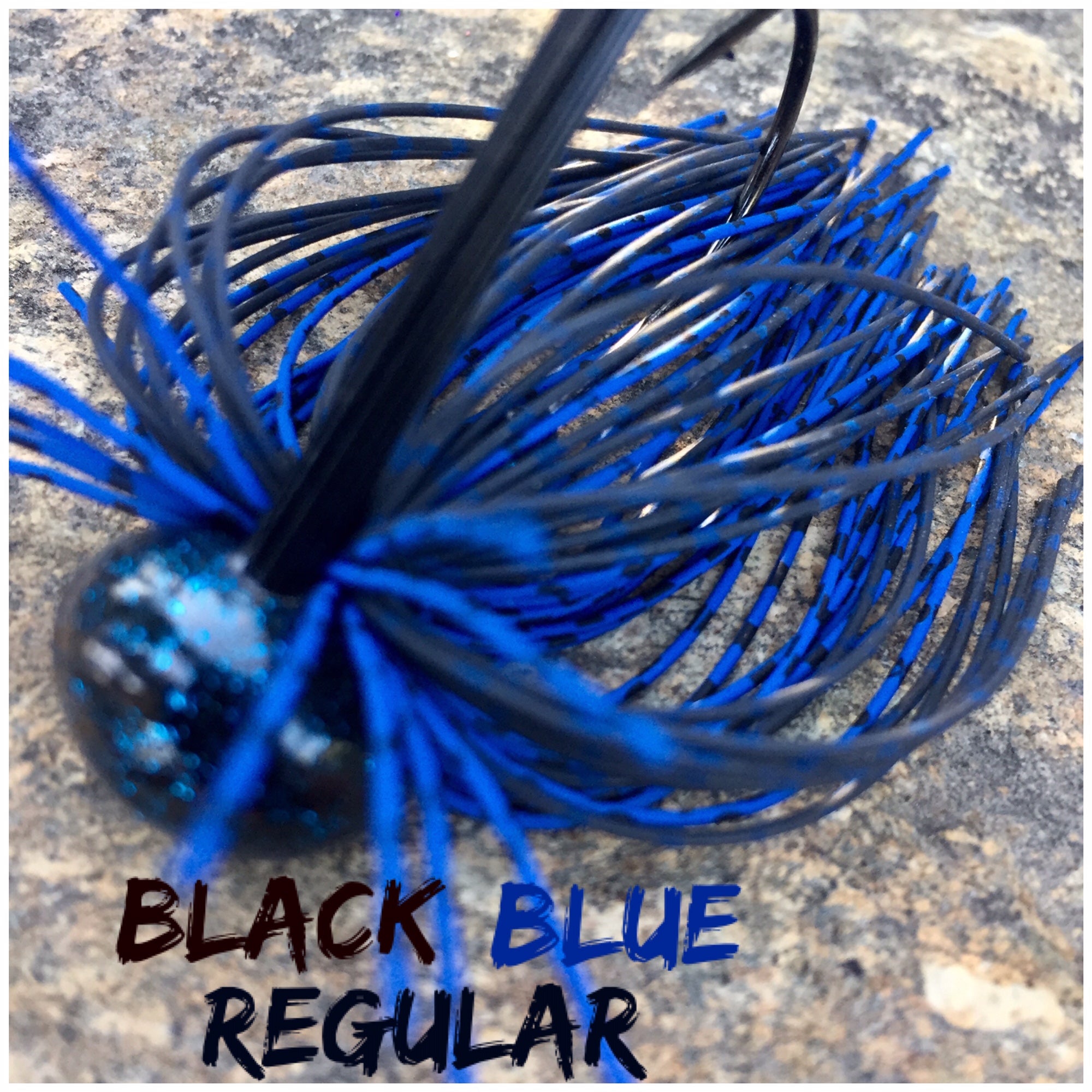 REPTILE RUBBER SERIES BLACK BLUE