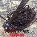 REPTILE RUBBER SERIES BROWN BLACK