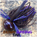 REPTILE RUBBER SERIES BROWN JUNEBUG FINE