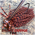 REPTILE RUBBER SERIES BROWN ORANGE FINE