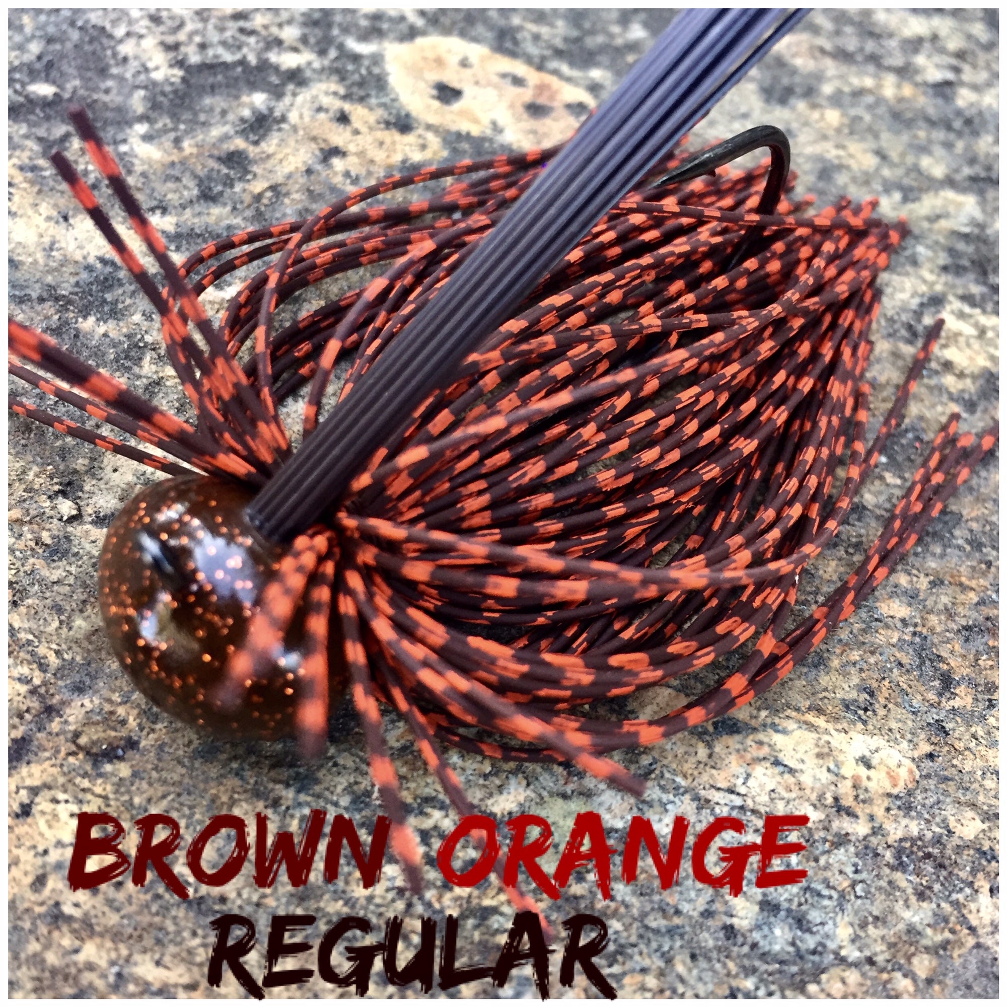 REPTILE RUBBER SERIES BROWN ORANGE