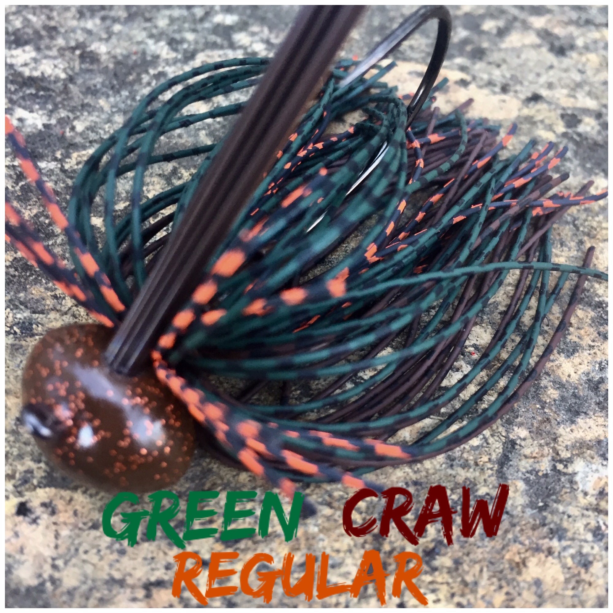 REPTILE RUBBER SERIES GREEN CRAW